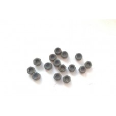 Nyloc Nuts M4 - 15Pcs - BLACK| Rovan Sports Nyloc Nuts M4 - 15Pcs - BLACK| Rovan Sports